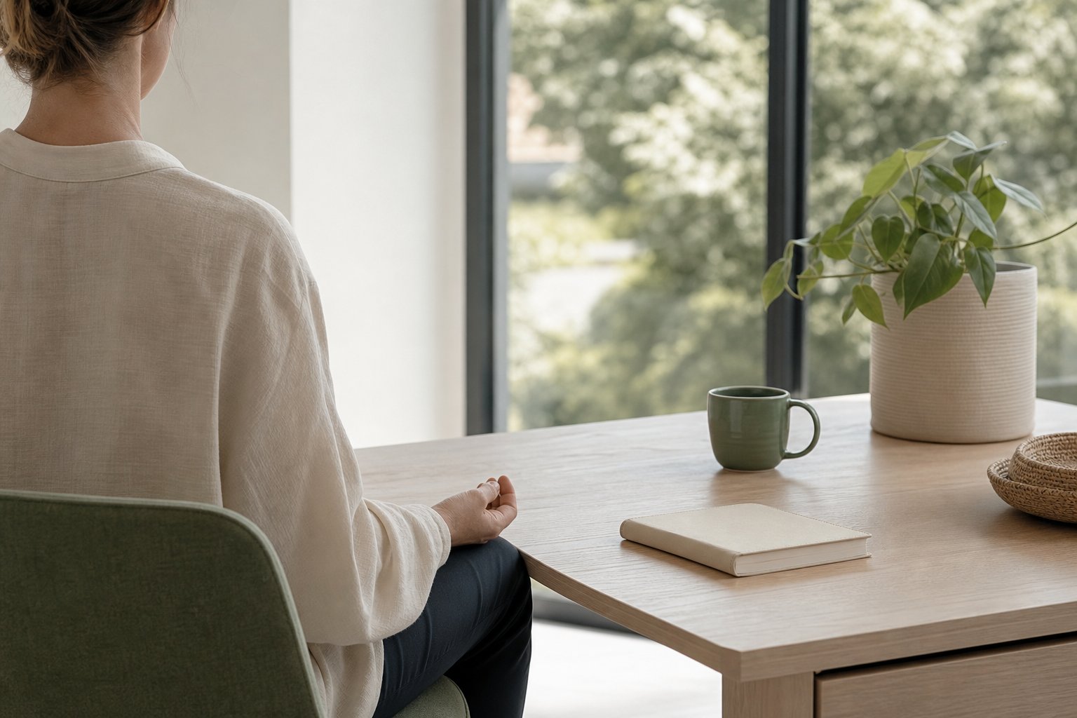 Exercices de sophrologie contre le stress au travail ambiance