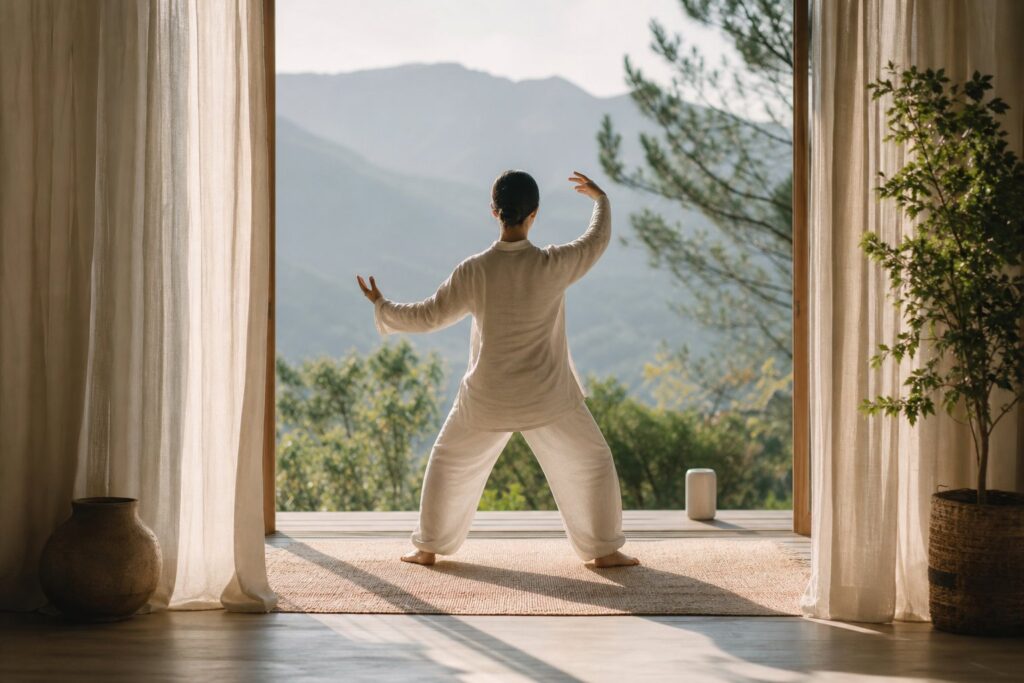 Qi gong du matin : routine de 15 minutes pour bien démarrer